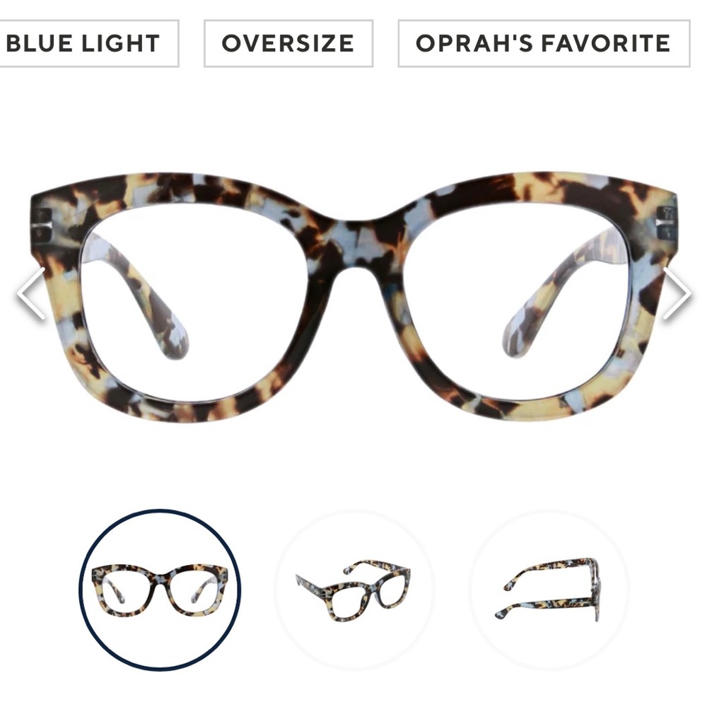 Peepers Blue Light Blockers Readers. +1.5